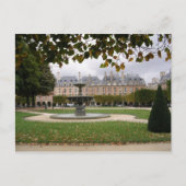 Pariser Brunnen Postkarte (Vorderseite)