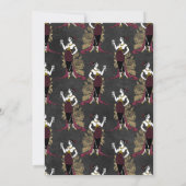 Pariser Burgund und Imitate Einladung (Rückseite)