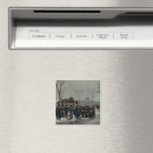 Pariser Busunfall Magnet (In Situ (Geschirrspüler))