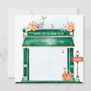 Pariser Café Boulangerie Mama Einladung