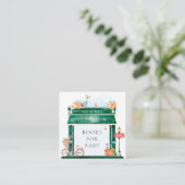 Pariser Café Boulangerie Wasserfarbenbücher für Ba Begleitkarte (Stehend Vorderseite)