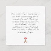 Pariser Café Boulangerie Wasserfarbenbücher für Ba Begleitkarte (Rückseite)