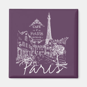 Pariser Café Magnet