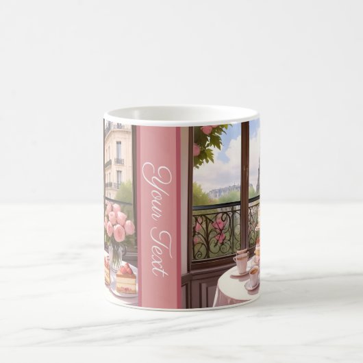 Pariser Café Patisserie Dessert Kaffee-Shop Kaffeetasse (Mittel)