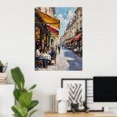 Pariser Café Poster (Heimbüro)