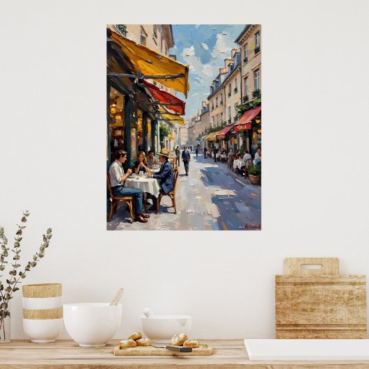 Pariser Café Poster (Küche)