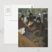 Pariser Café Postkarte (Vorne/Hinten)