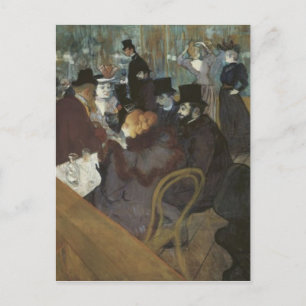 Pariser Café Postkarte