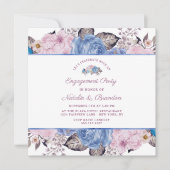 Pariser Charme - Feiern der Engagement-Partei Einladung (Vorderseite)