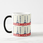 Pariser Charme - Retro - Kunstwerk Verwandlungstasse (Links)