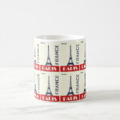 Pariser Charme - Retro - Kunstwerk Verwandlungstasse (Mittel)