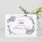 Pariser Charme sei meine Flower Girl Vorschlag Car (Stehend Vorderseite)