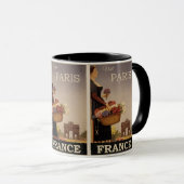 Pariser Charme: Vintages Frankreich Reisen mit Fra Tasse (VorderseiteRechts)