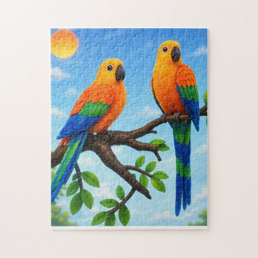 Pariser Chic Café Puzzle (Vertikal)