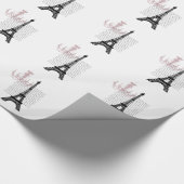 Pariser Chic Geschenkpapier (Ecke)