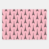 Pariser Chic Geschenkpapier Set (Vorderseite)