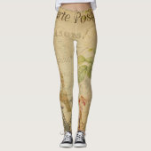 Pariser Damenleggings Leggings (Vorderseite)