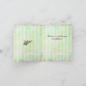 Pariser Dankeschön-Karte Dankeskarte (Innenseite)