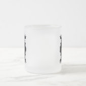 Pariser Deko Wedding mit Monogramm Mattglastasse (Mittel)