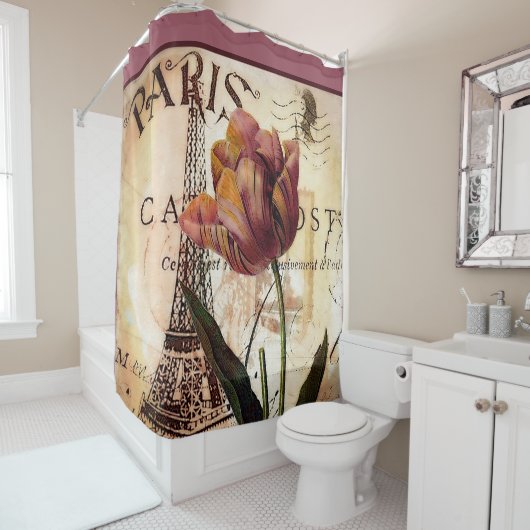 Pariser Duschvorhang (Beispiel)