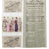 Pariser Duschvorhang (Vorderseite)