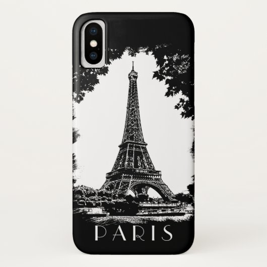 Pariser Eiffelturm Case-Mate iPhone Hülle (Rückseite)