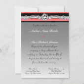 Pariser Eiffelturm - Einladung zur Hochzeit (Rückseite)