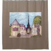 Pariser Eiffelturm inspirierter Vorhang (Vorderseite)