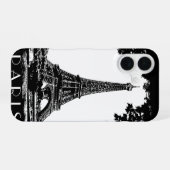 Pariser Eiffelturm iPhone 16 Hülle (Rückseite (Horizontal))