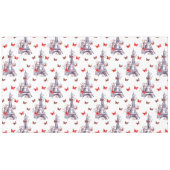 Pariser Eiffelturm Lila Chic Tischdecke (Vorderseite (Horizontal))