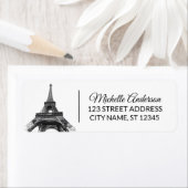 Pariser Eiffelturm Paris Französische Rücksendeadr (Insitu)