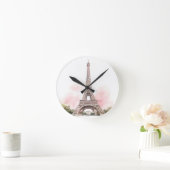 Pariser Eiffelturm Runde Uhr (Zuhause)