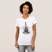 Pariser Eiffelturm T-Shirt (Vorne ganz)