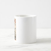 Pariser Eleganz – Geometrischer Kunstbecher Kaffeetasse (Mittel)