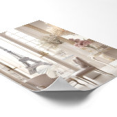 "Pariser Eleganz - zeitlose Sehenswürdigkeiten" Poster (Ecke)