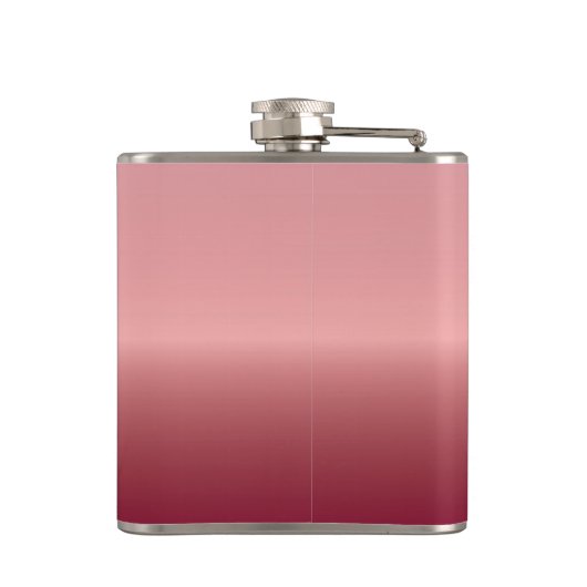 Pariser Feier - Rose Gold Flachmann (Rückseite)