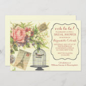 Pariser Flair Einladung (Vorne/Hinten)