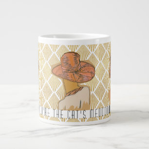 Pariser Flapper-Mode im Art-Déco-Stil Jumbo-Tasse
