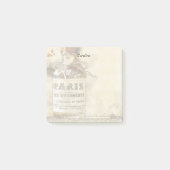 Pariser Flasche Post-it Klebezettel (Vorderseite)