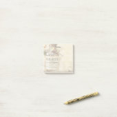 Pariser Flasche Post-it Klebezettel (Auf Schreibtisch)