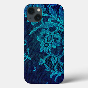 Pariser Frauenfeind Viktorianisch Gothic Navy Blue Case-Mate iPhone Hülle