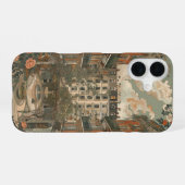 Pariser Gartenplatz iPhone 16 Hülle (Rückseite (Horizontal))