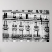 Pariser Gebäude-Poster Poster (Vorne)