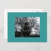 Pariser Gedenkstätten Postkarte (Vorne/Hinten)