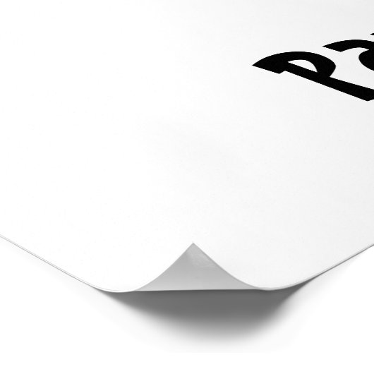 Pariser Hitzewelle 2019 Poster (Ecke)