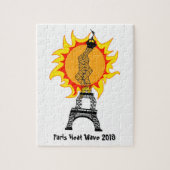 Pariser Hitzewelle 2019 Puzzle (Vertikal)