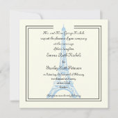 Pariser Hochzeitsreise mit dem Eiffelturm Einladun Einladung (Vorderseite)