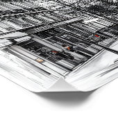 Pariser Icon Poster (Ecke)