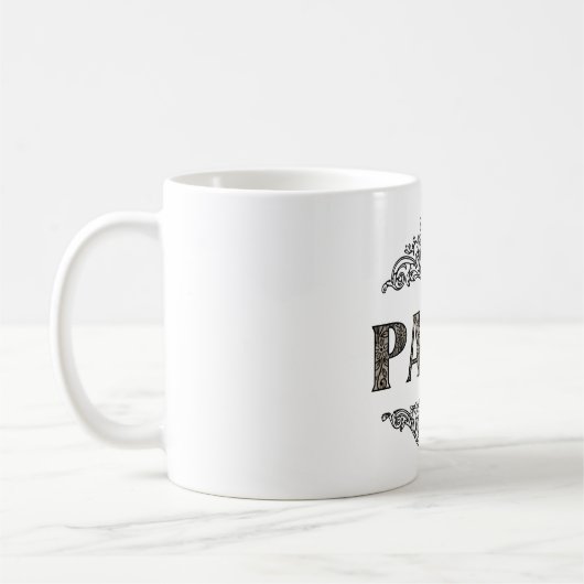 Pariser Kaffee-Tasse Kaffeetasse (Links)