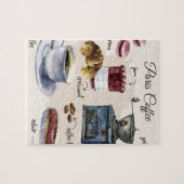 Pariser Kaffeebäckerei Puzzle (Horizontal)